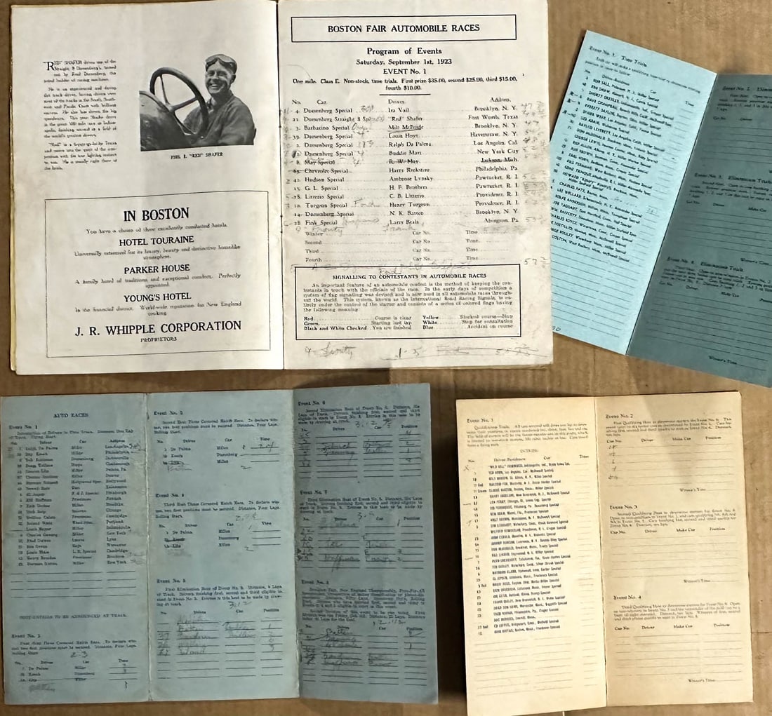 Racing Programs - 2