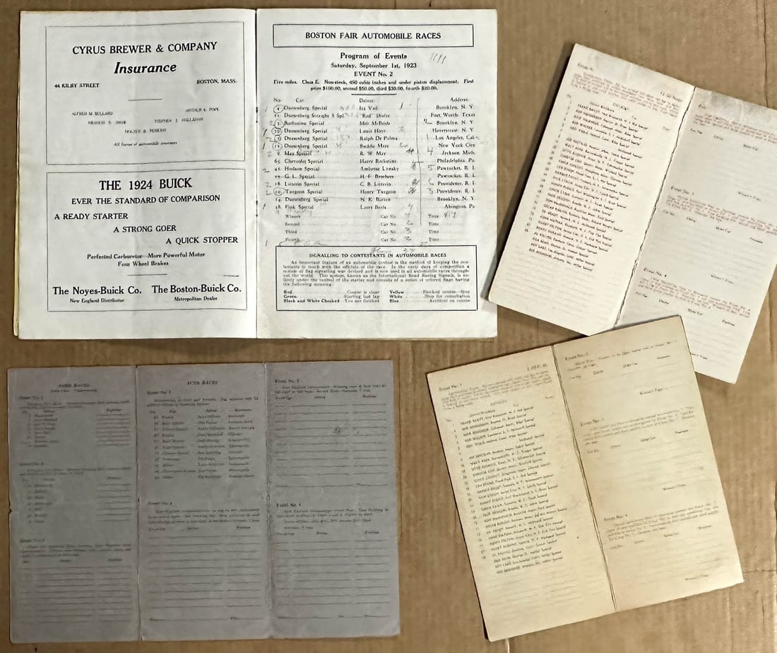 Racing Programs - 3