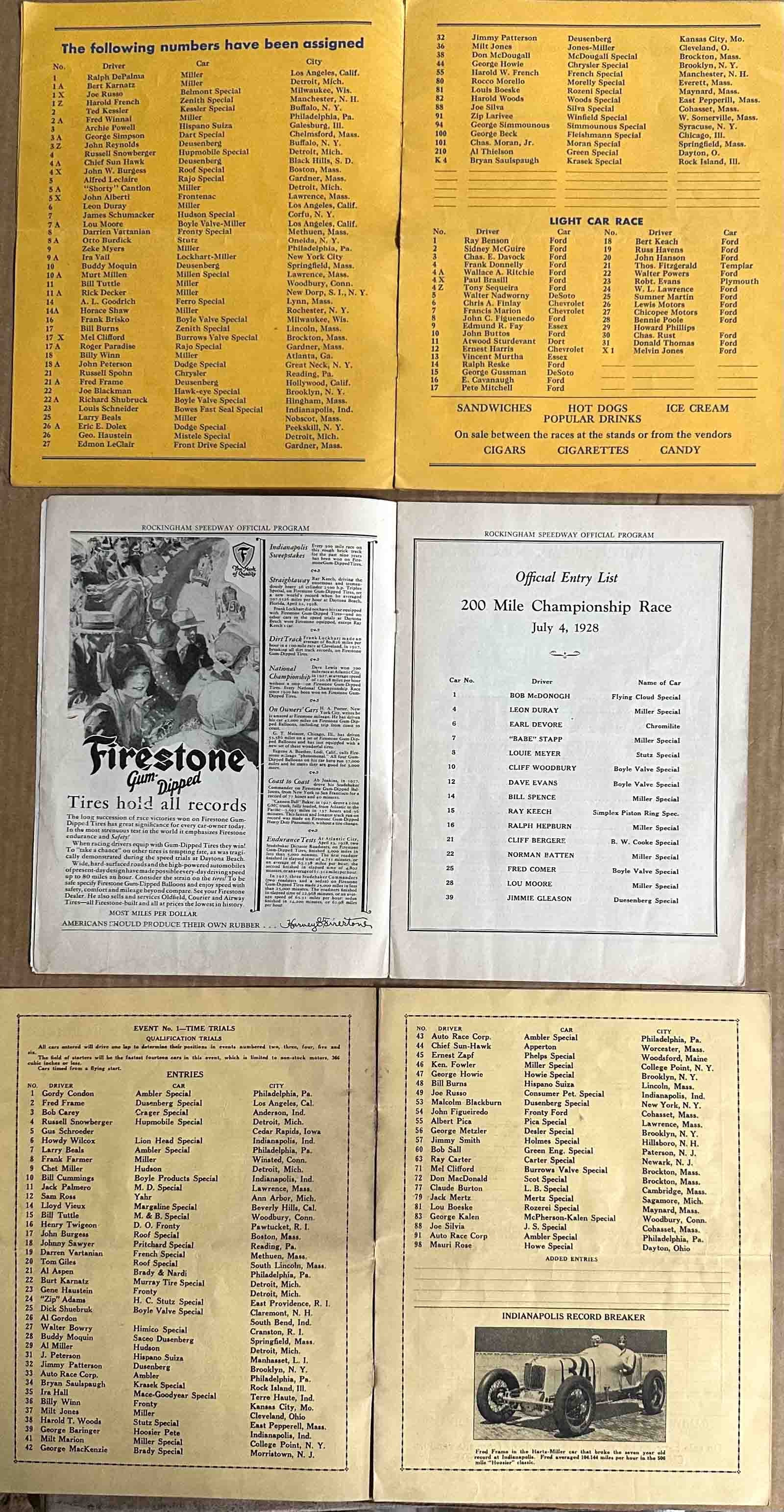 Racing Programs - 3