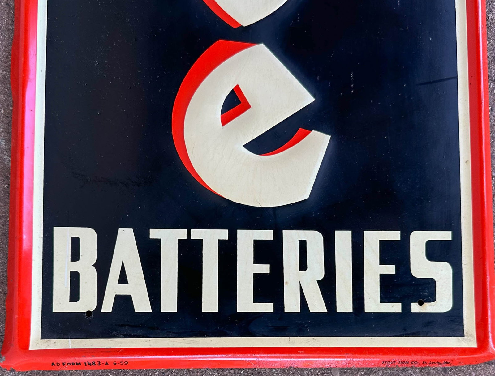 Battery Sign - 2