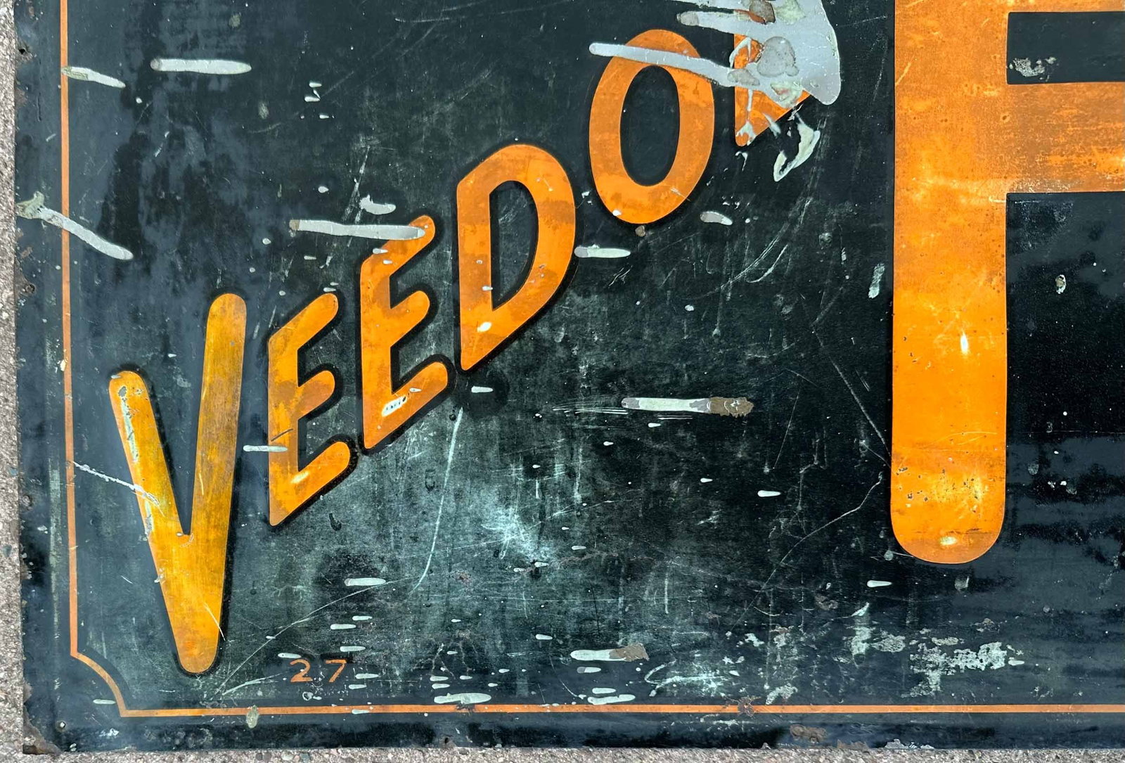Veedol Sign - 2