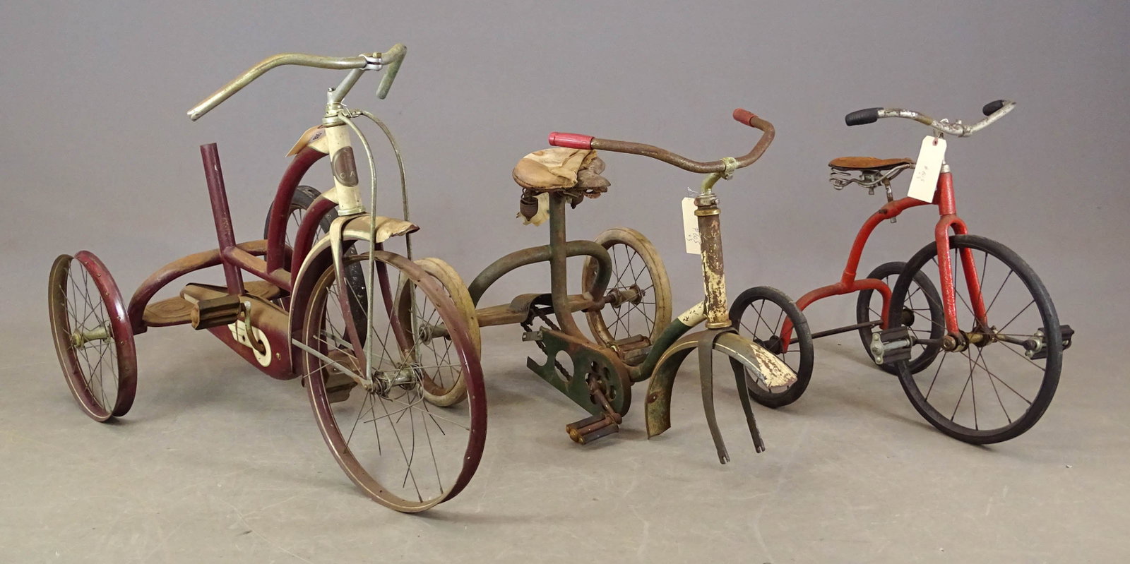Tricycle Lot: Lot (3) "as is" tricycles.