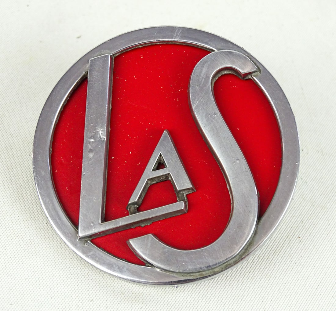 1933 LaSalle Grille Emblem: 1933-35 LaSalle grille emblem. 3" D..