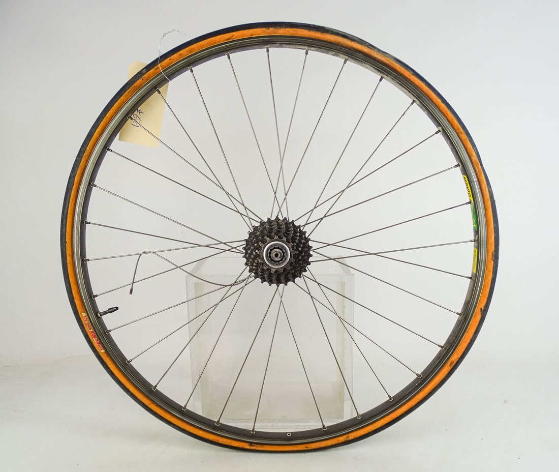Mavic Rim and Tire: Mavic rim and tire.