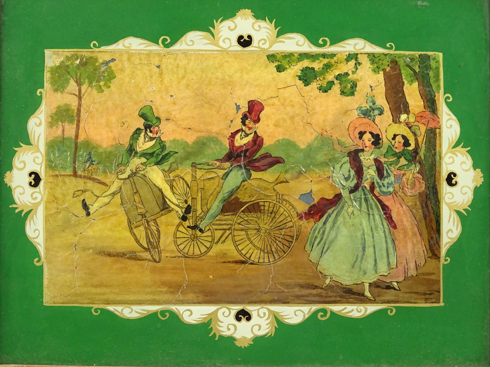 Framed Glass Painting - 2