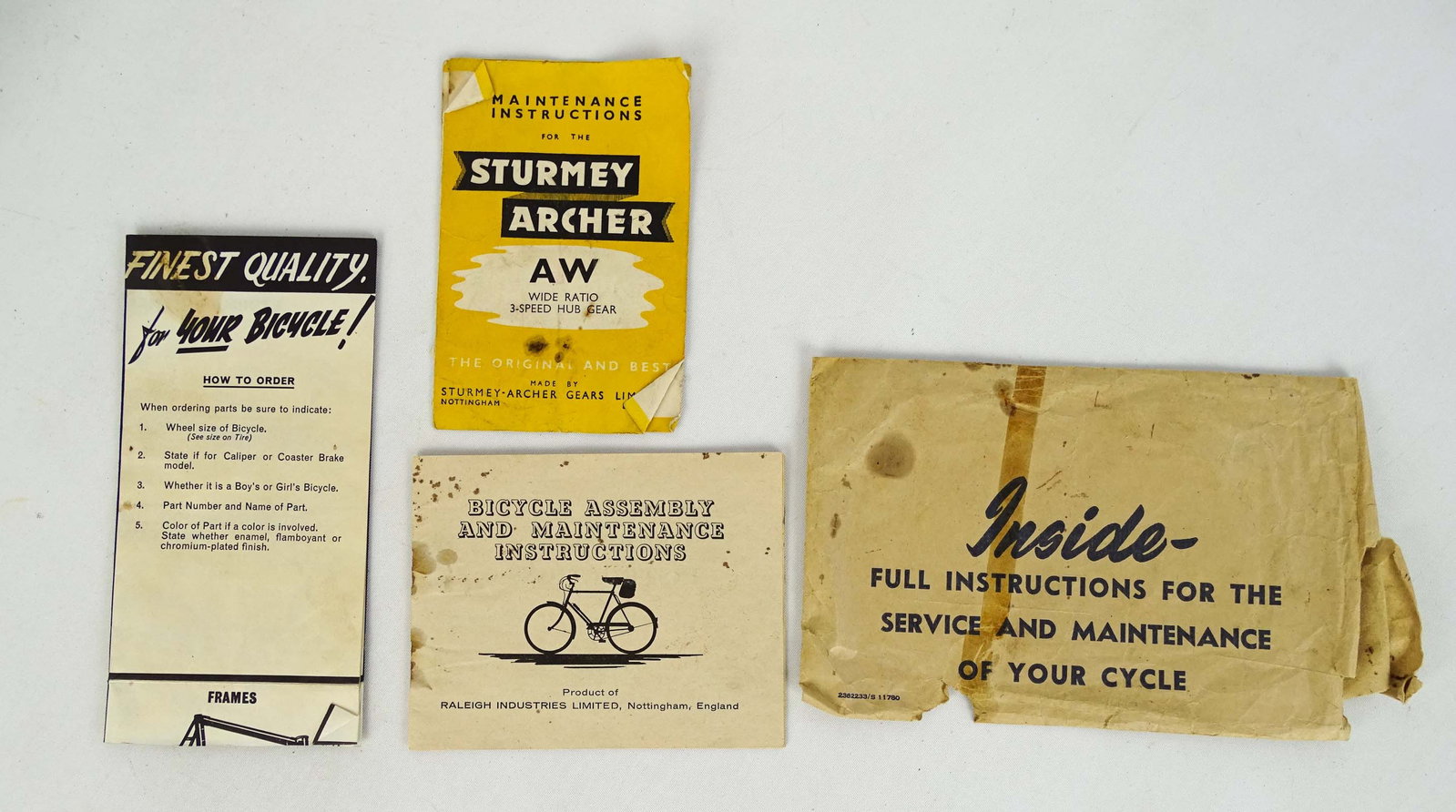 Raleigh Bicycle Catalogs - 11