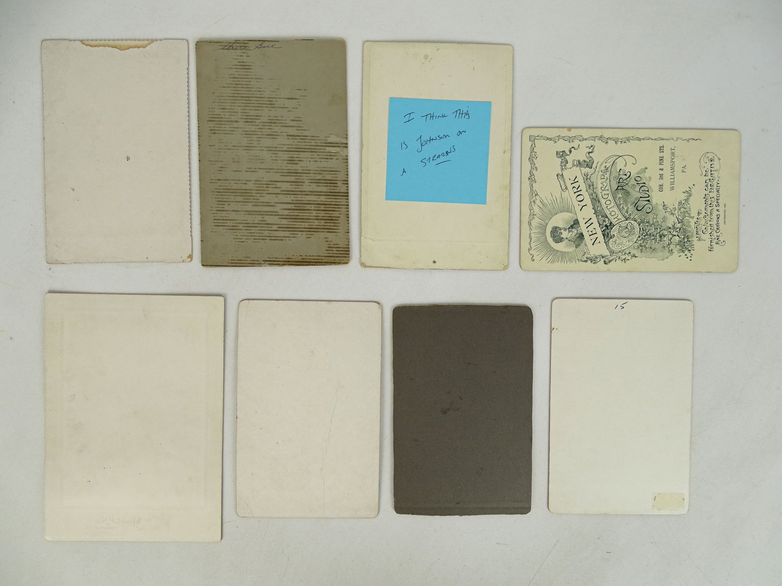 Cyclist Cabinet Cards - 10