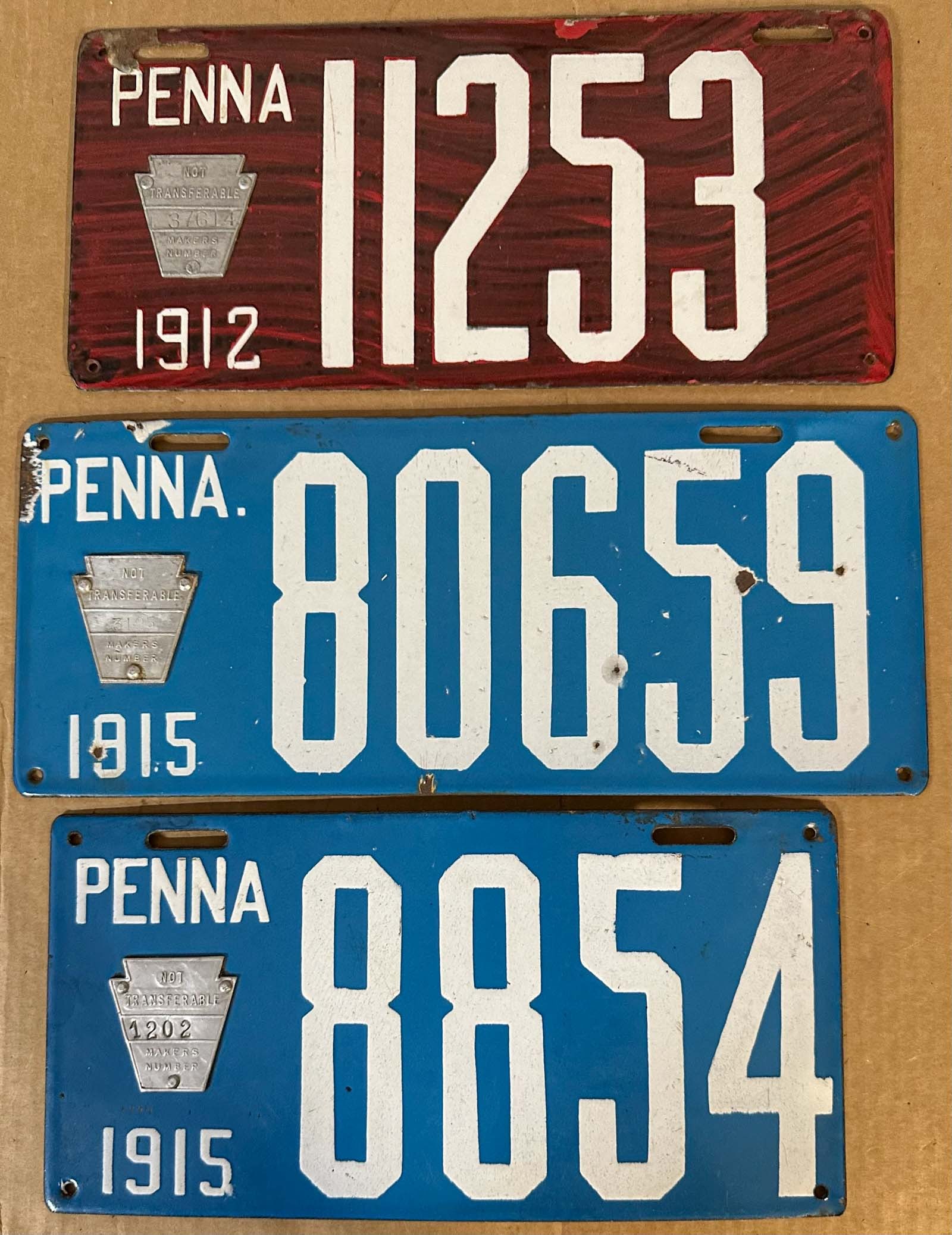 License Plates (1 of 2)