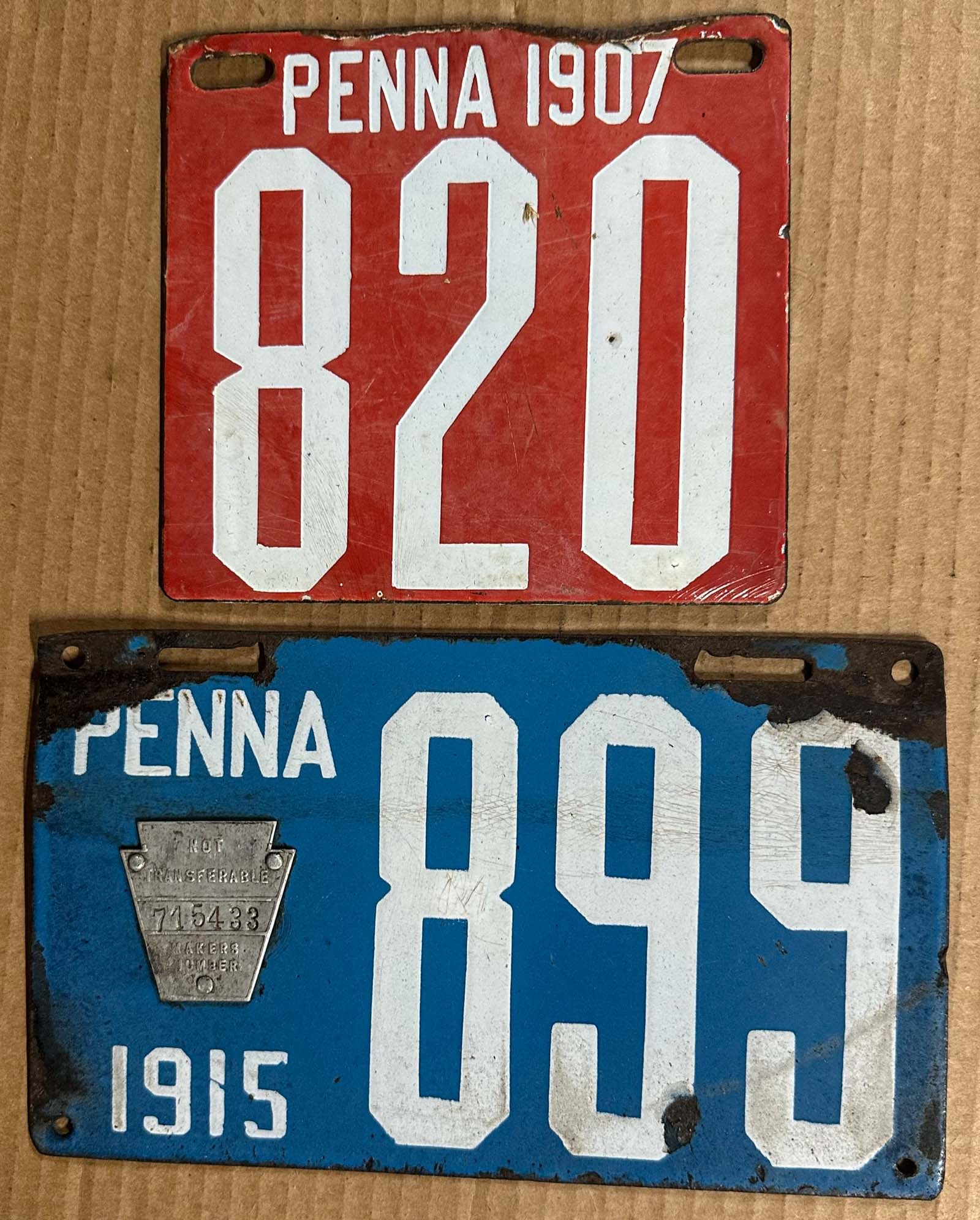 License Plates (1 of 2)