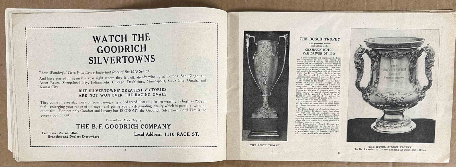 Racing Program - 2
