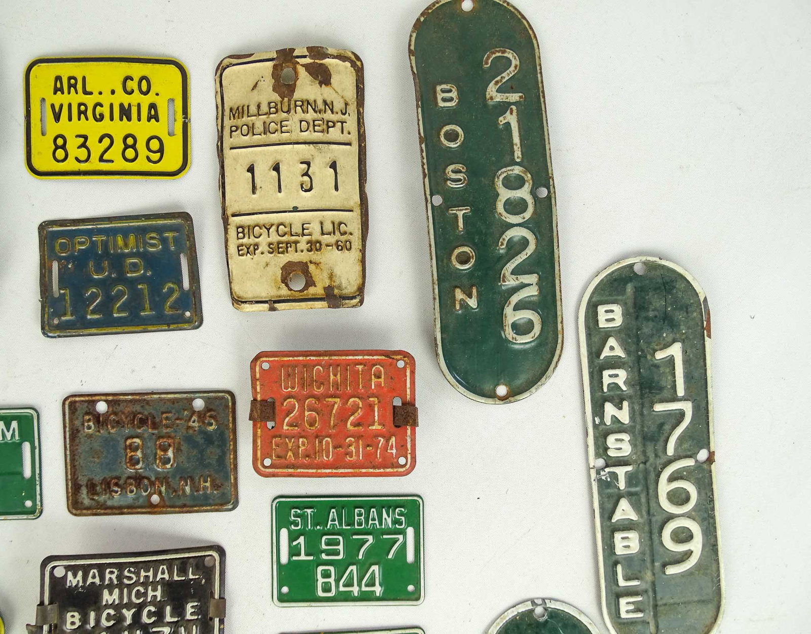 Bicycle License Plates - 3