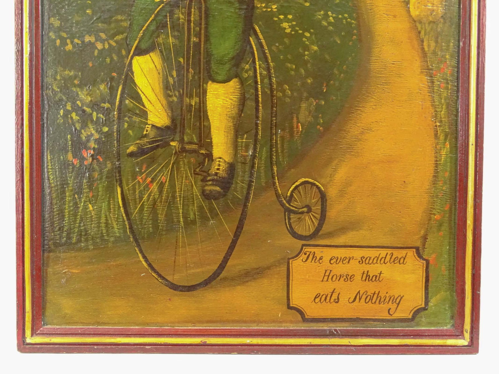High Wheel Bicycle Sign - 3