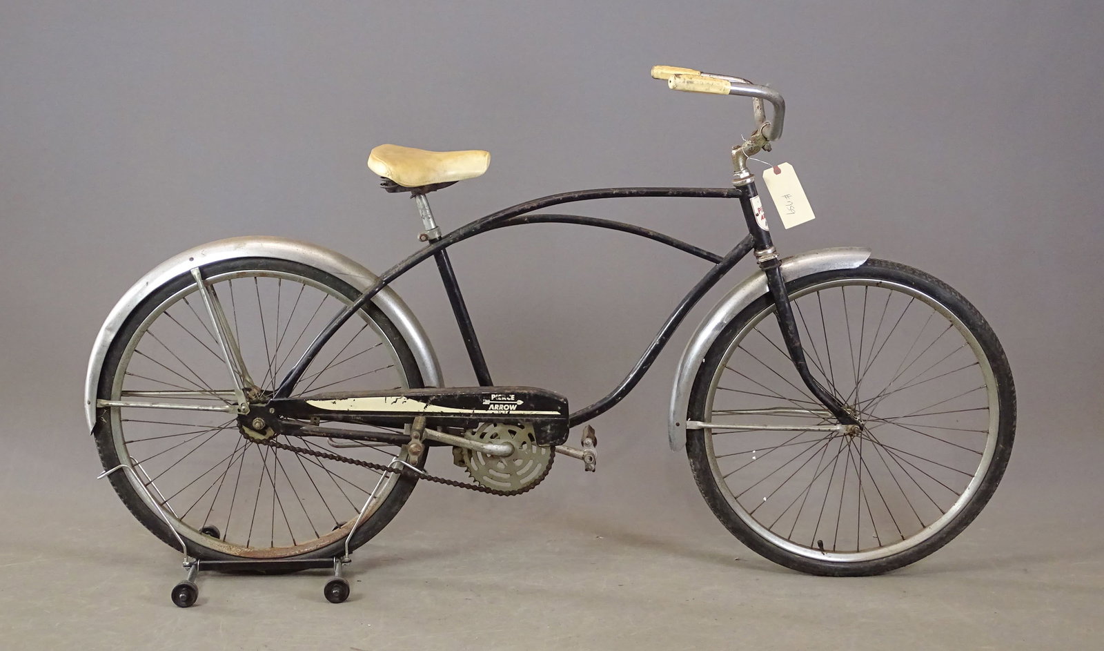 1960's Pierce Arrow Bicycle: C. 1960's Pierce Arrow bicycle. 18" frame. Fair condition.