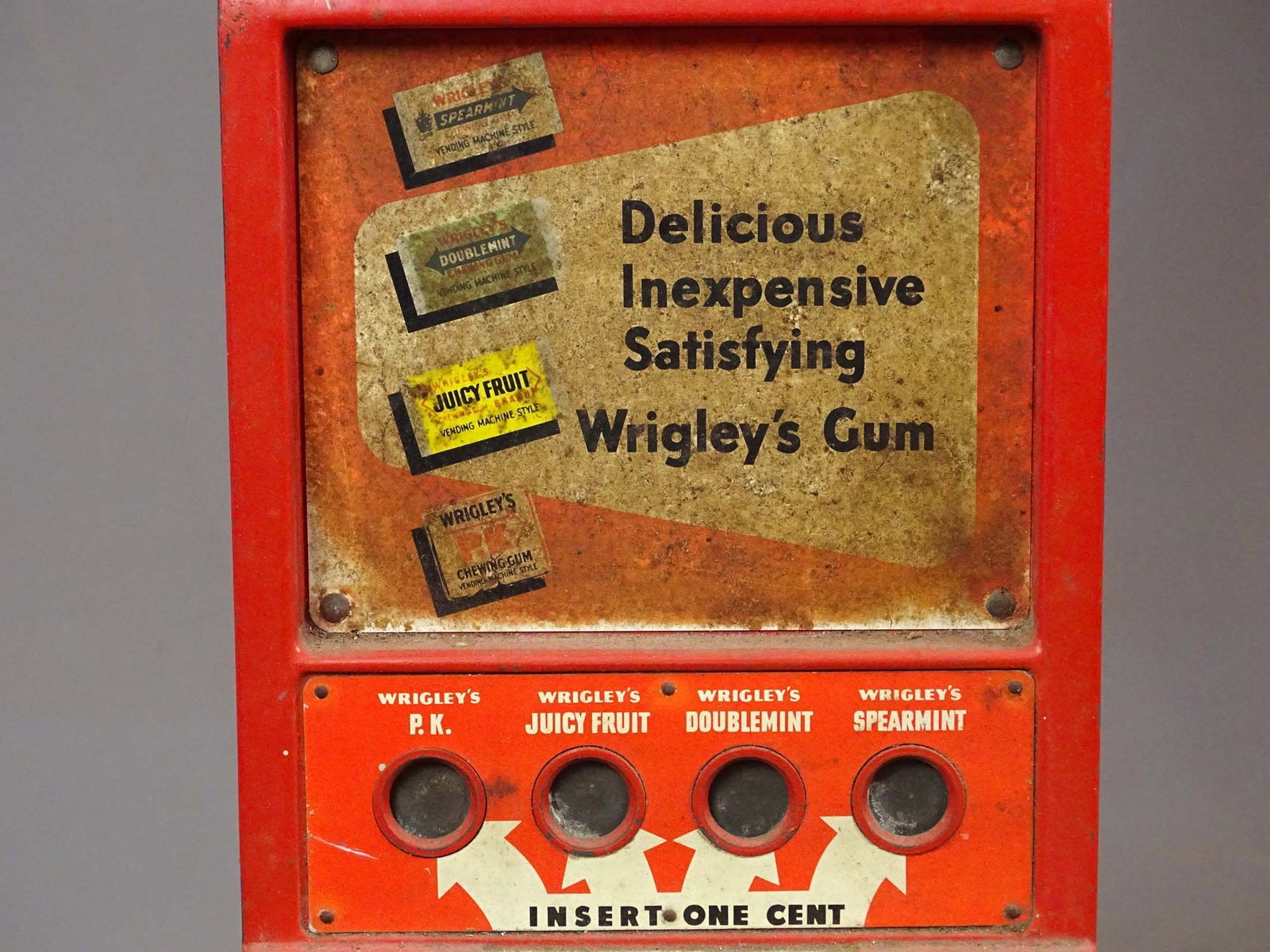 Vintage Wrigleys Gum Machine - 6