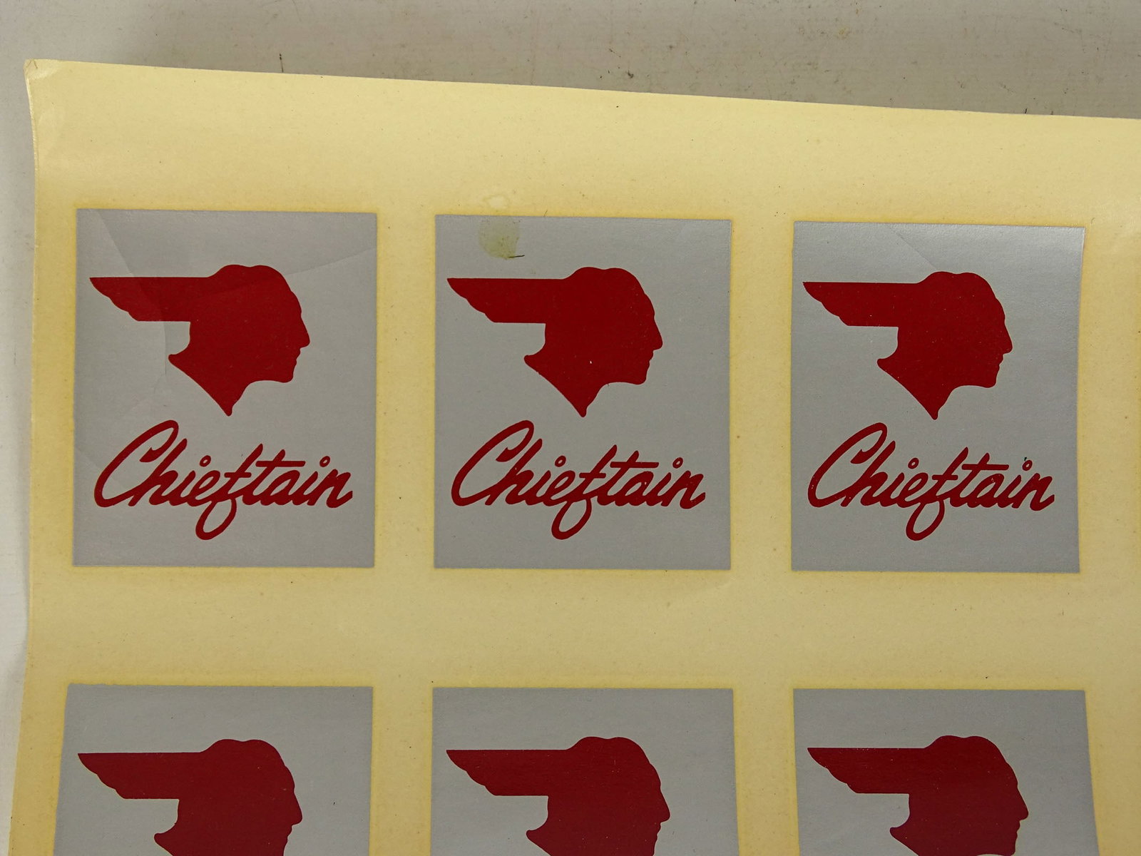 Dayton Chieftain NOS Stickers - 3