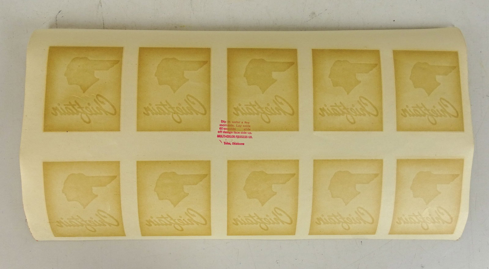Dayton Chieftain NOS Stickers - 5