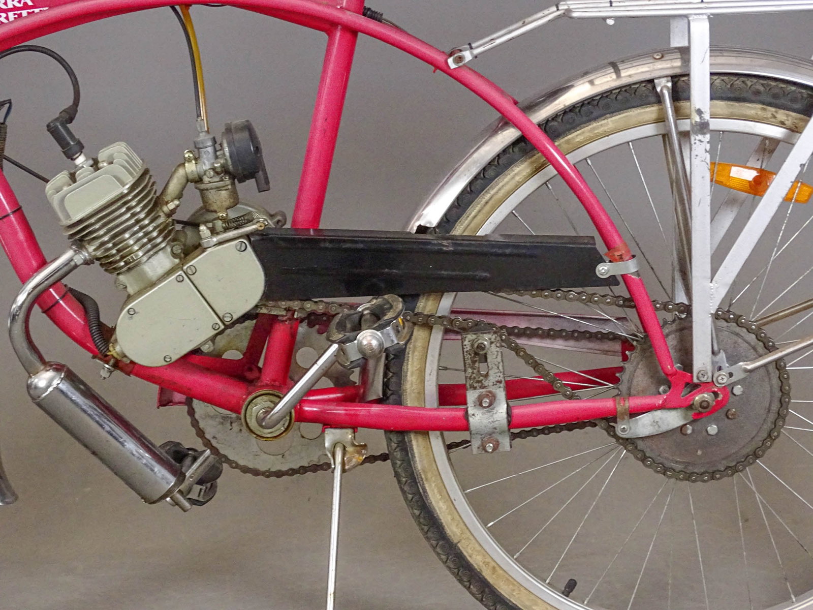 Vintage Motorized Bicycle - 10