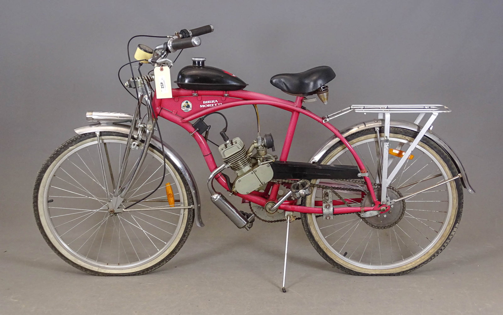 Vintage Motorized Bicycle - 11