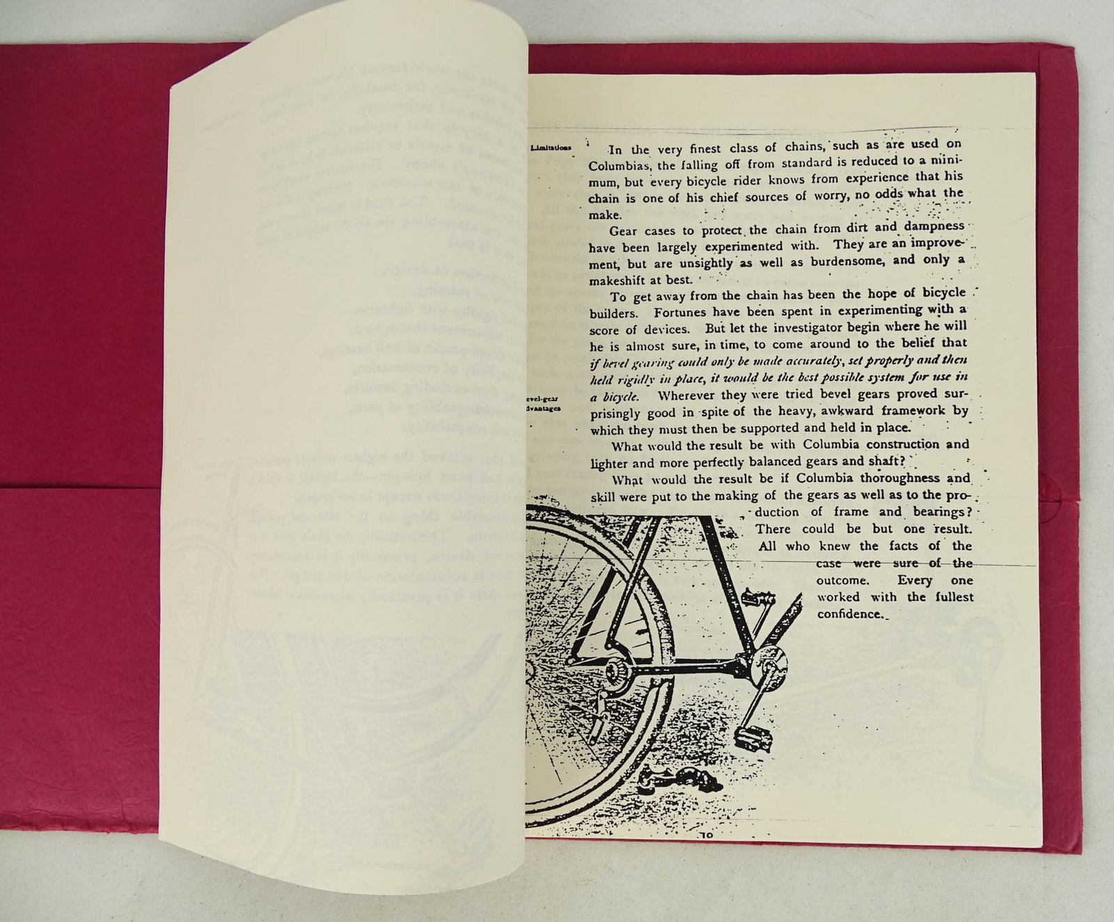 Columbia Chainless Ephemera - 5