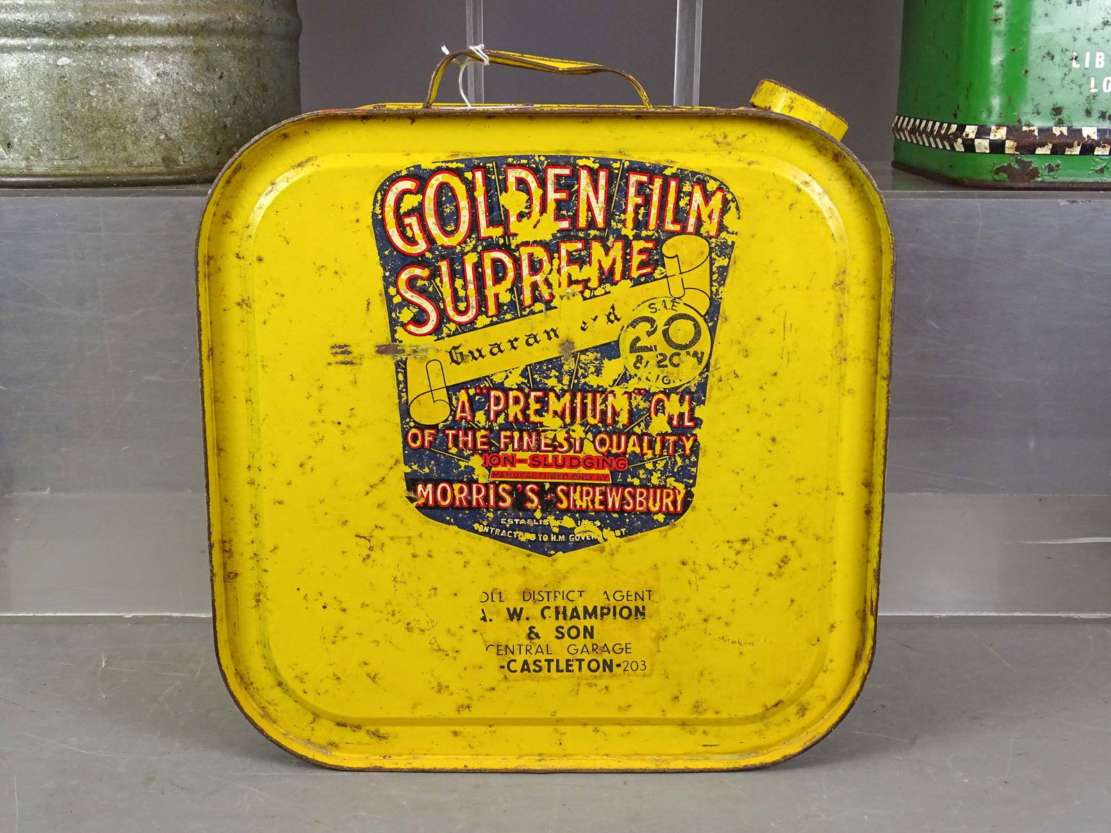Oil Can Lot - 5