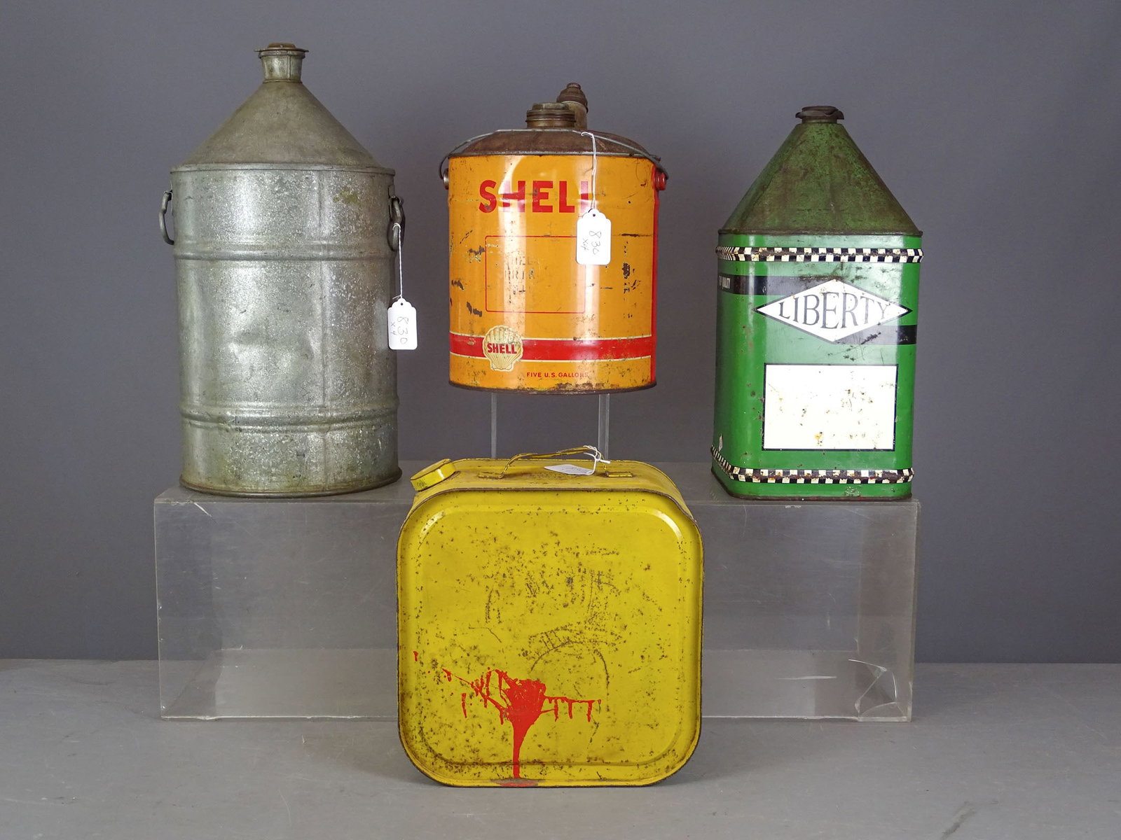 Oil Can Lot - 6