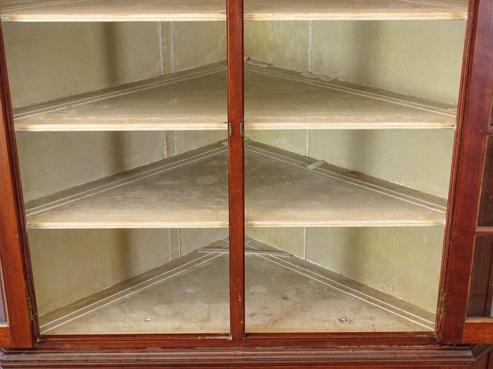 19th c. Corner Cupboard - 6