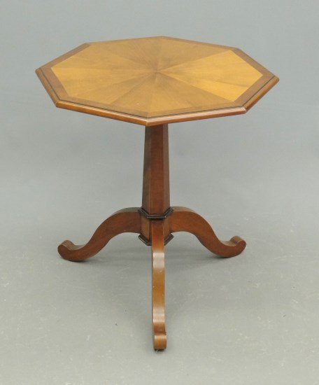Contemporary Lamp Stand Grange Furniture Co."": Continental style contemporary lamp stand marked Grange Furniture Co.". 24 1/2" Dia. x 25 1/2" Ht."