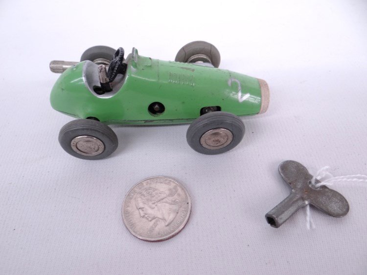 Schuco Micro Racer: Schuco Micro Racer (1040). With key. 3 1/2" length.