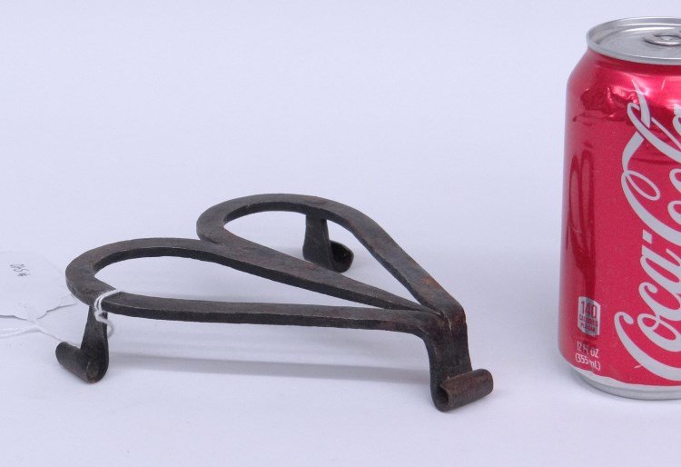 Heart Trivet: Blacksmith made heart trivet.