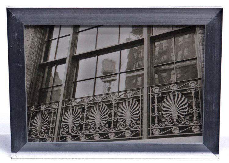 Al Macy Photograph: Vintage C. 1950's Al Macy photograph of N.Y.C. Estate stamp verso. 5" x 7".