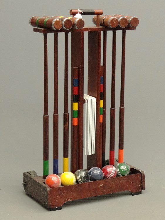 Croquet Set: Croquet set.
