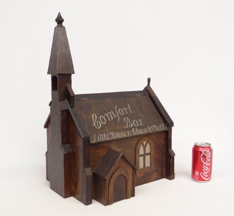 Wooden Church Collection Box