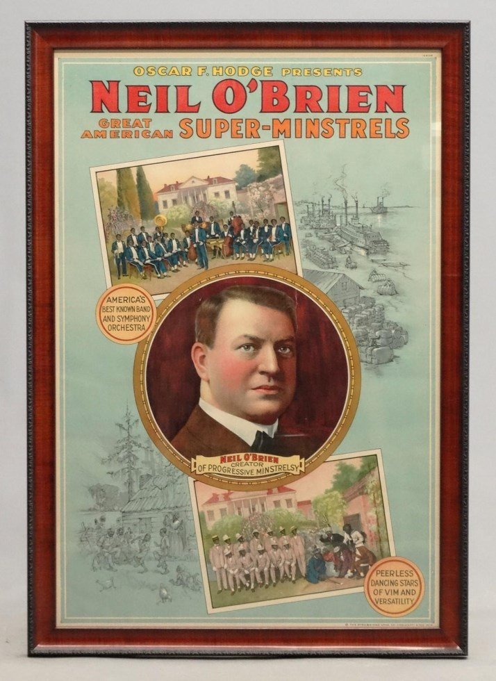 Early Poster "OSCAR F. HODGE PRESENTS...." (1 of 9)