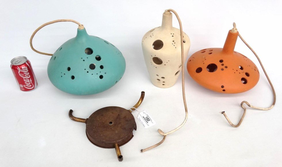 Mid Century Hanging Fixture (1 of 3)