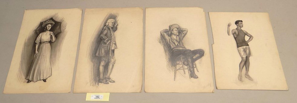 Leonard Buckley Charcoal Drawing (1 of 10)