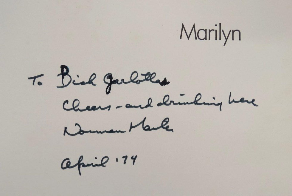 Book: "Marilyn" Signed By Norman Mailer (1 of 10)