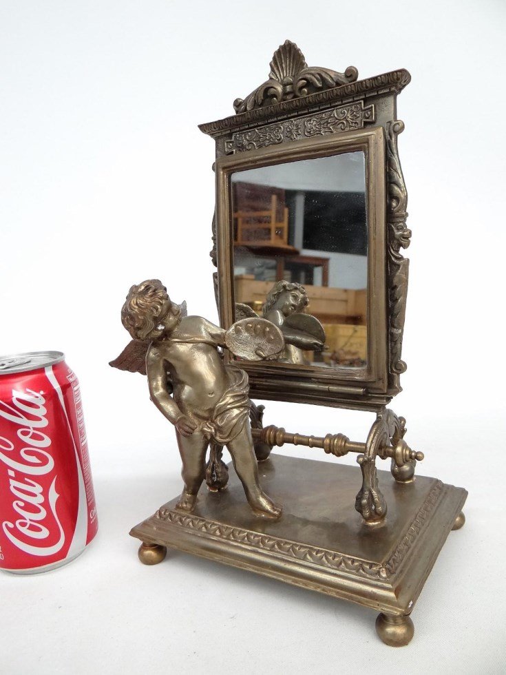 Victorian Figural Dresser Mirror (1 of 5)