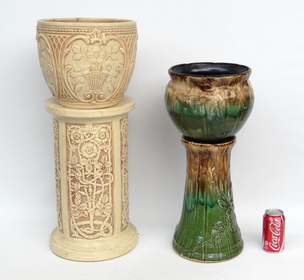 Jardiniere & Pedestal Lot (1 of 6)