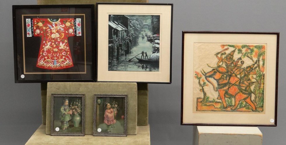 Asian Artwork Lot (1 of 9)