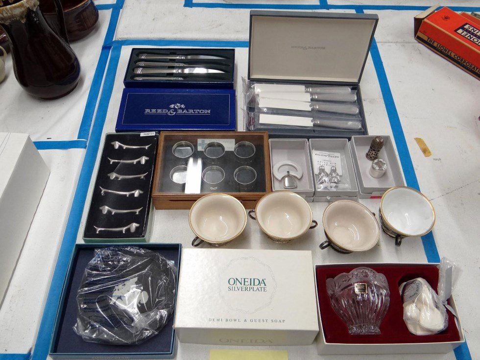 Steling Silver & Misc. Silverplate Lot (1 of 10)