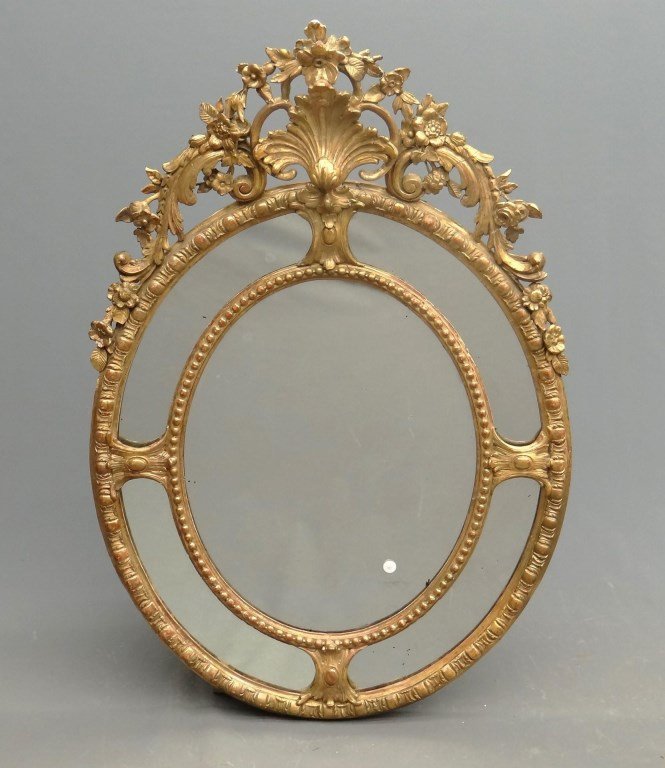 19th c. Gilt Mirror (1 of 4)