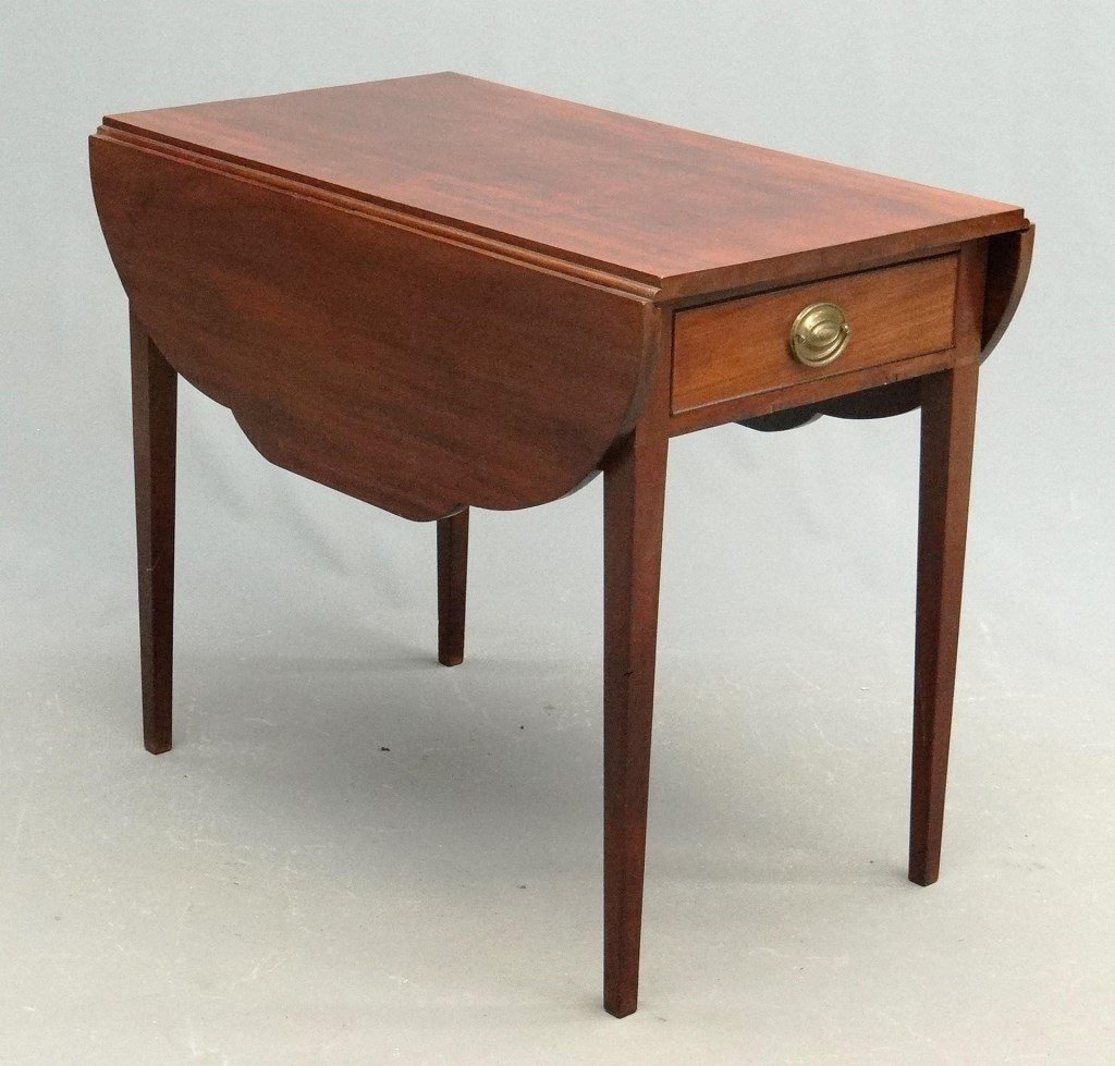 19th c. Dropleaf Table (1 of 7)