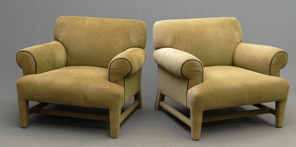 Pair Upholstered Chairs (1 of 7)