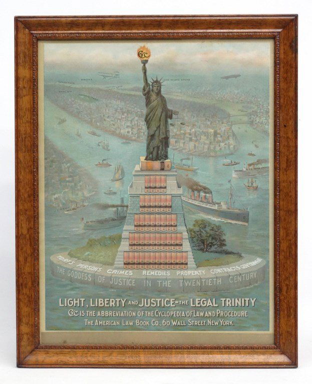 19th c. N.Y.S. Law Lithograph (1 of 5)