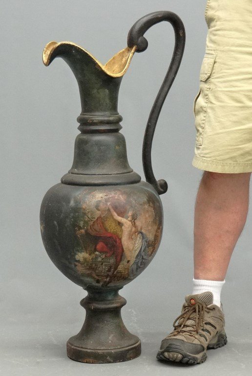 Victorian Cast Iron Ewer (1 of 10)