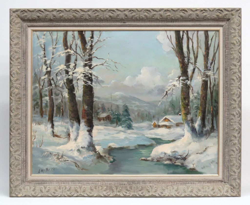 Artie McKenzie (R.I./FLA//Mass.), Winter Landscape (1 of 6)