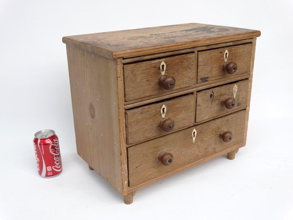 19th c. English Spice Chest (1 of 5)