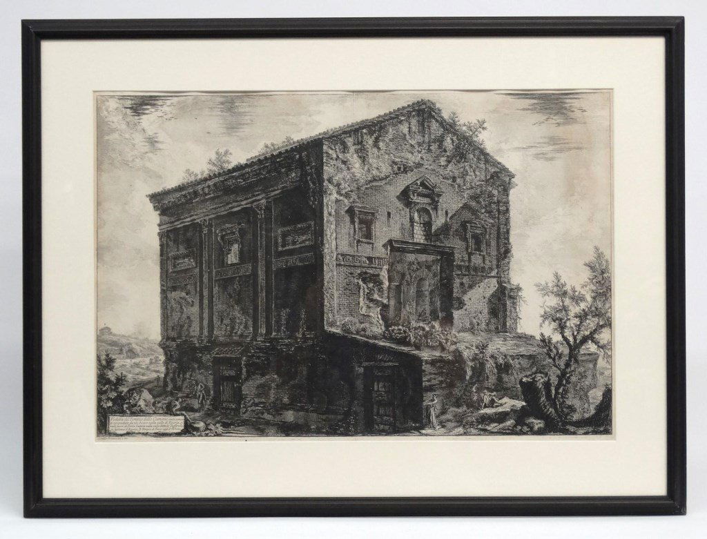 Cavalier Piranesi Engraving (1 of 5)