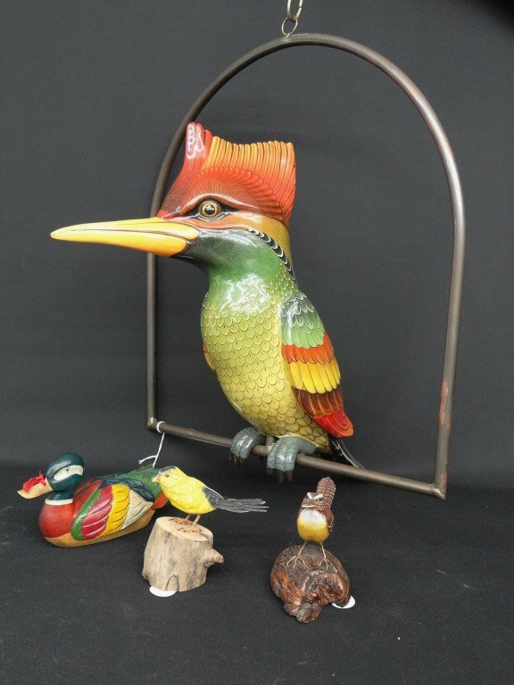 Carvings Lot Including A Sergio Bustamante (1 of 5)