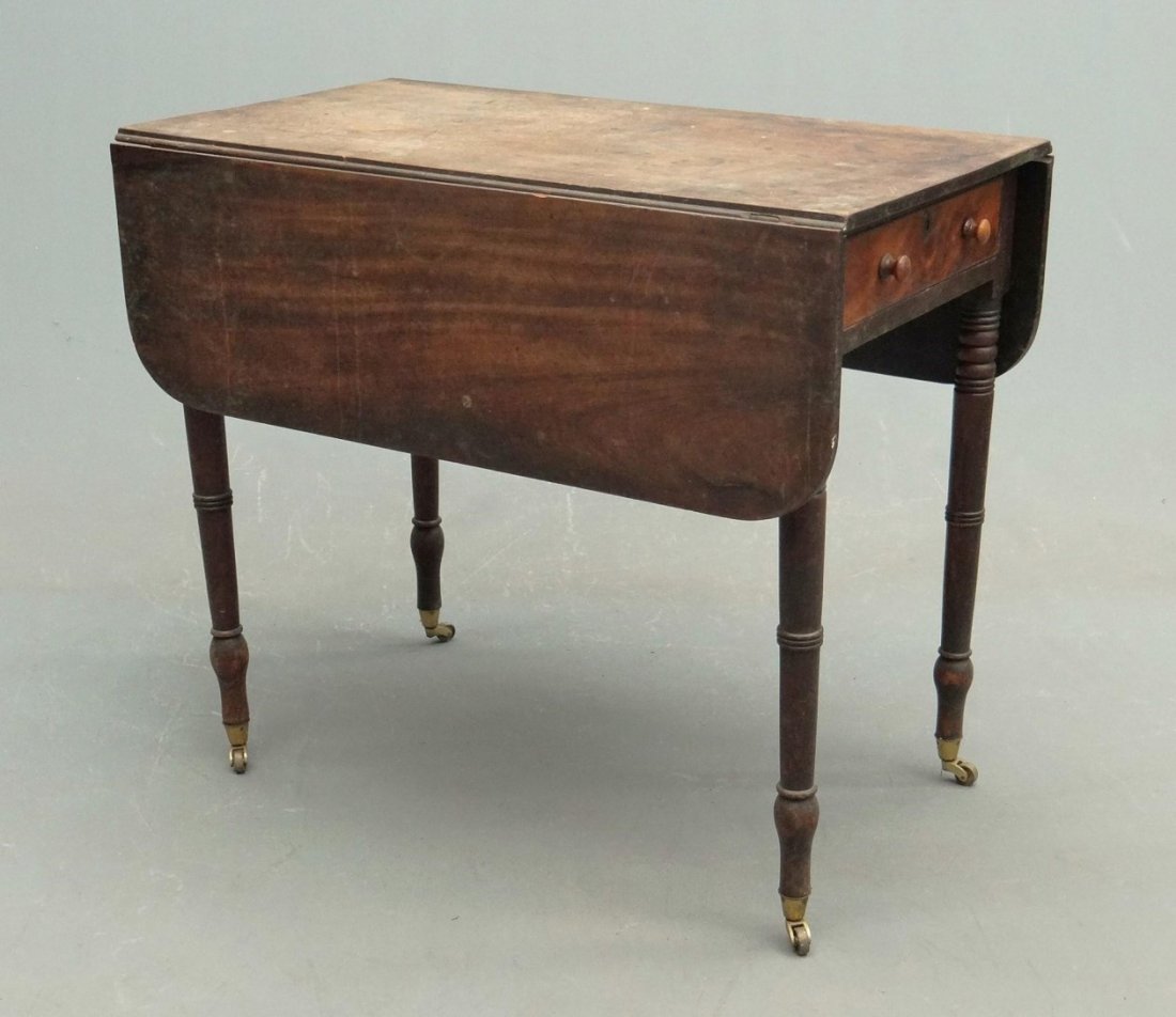 19th c. Pembroke table (1 of 9)
